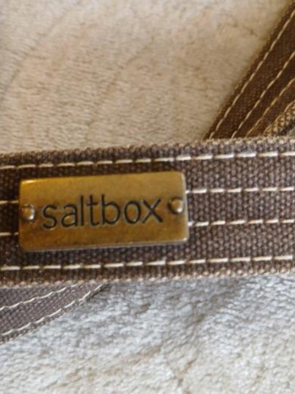 SALTBOX canvas tote